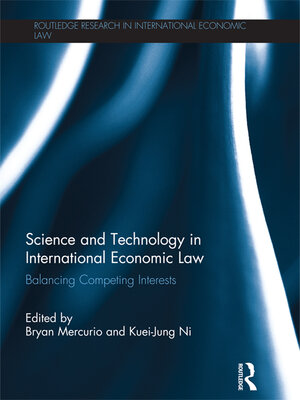 cover image of Science and Technology in International Economic Law